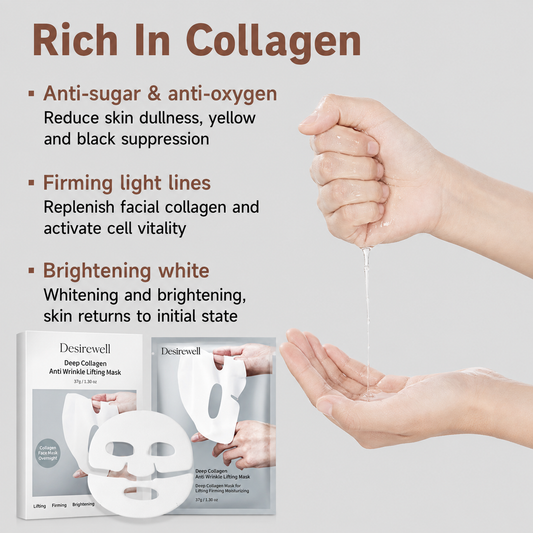 Desirewell Deep Collagen Anti-Wrinkle Lifting Mask (5 Pcs)