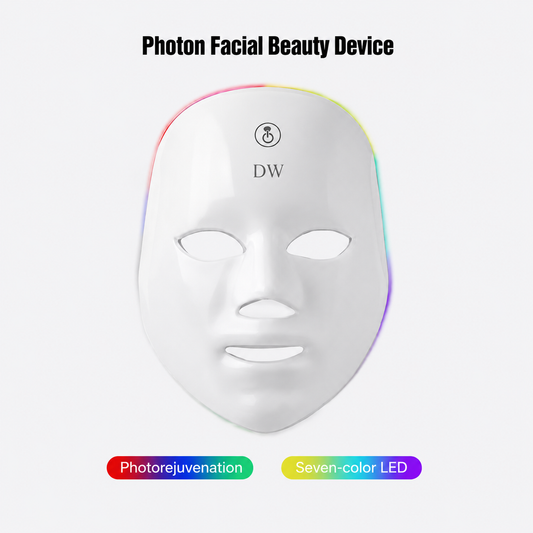Desirewell Radiance 7-Color LED Facial Therapy Mask