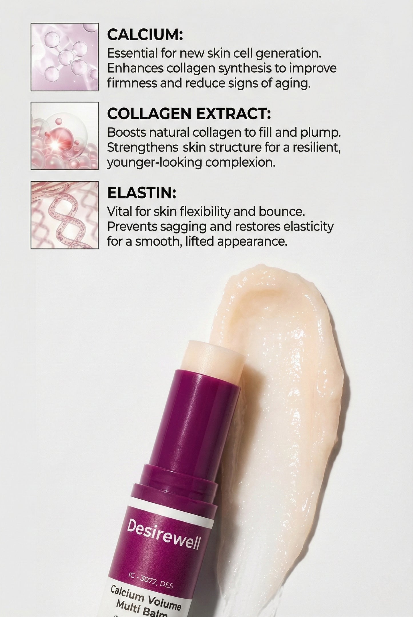 Desirewell Calcium Volume Multi Balm Stick