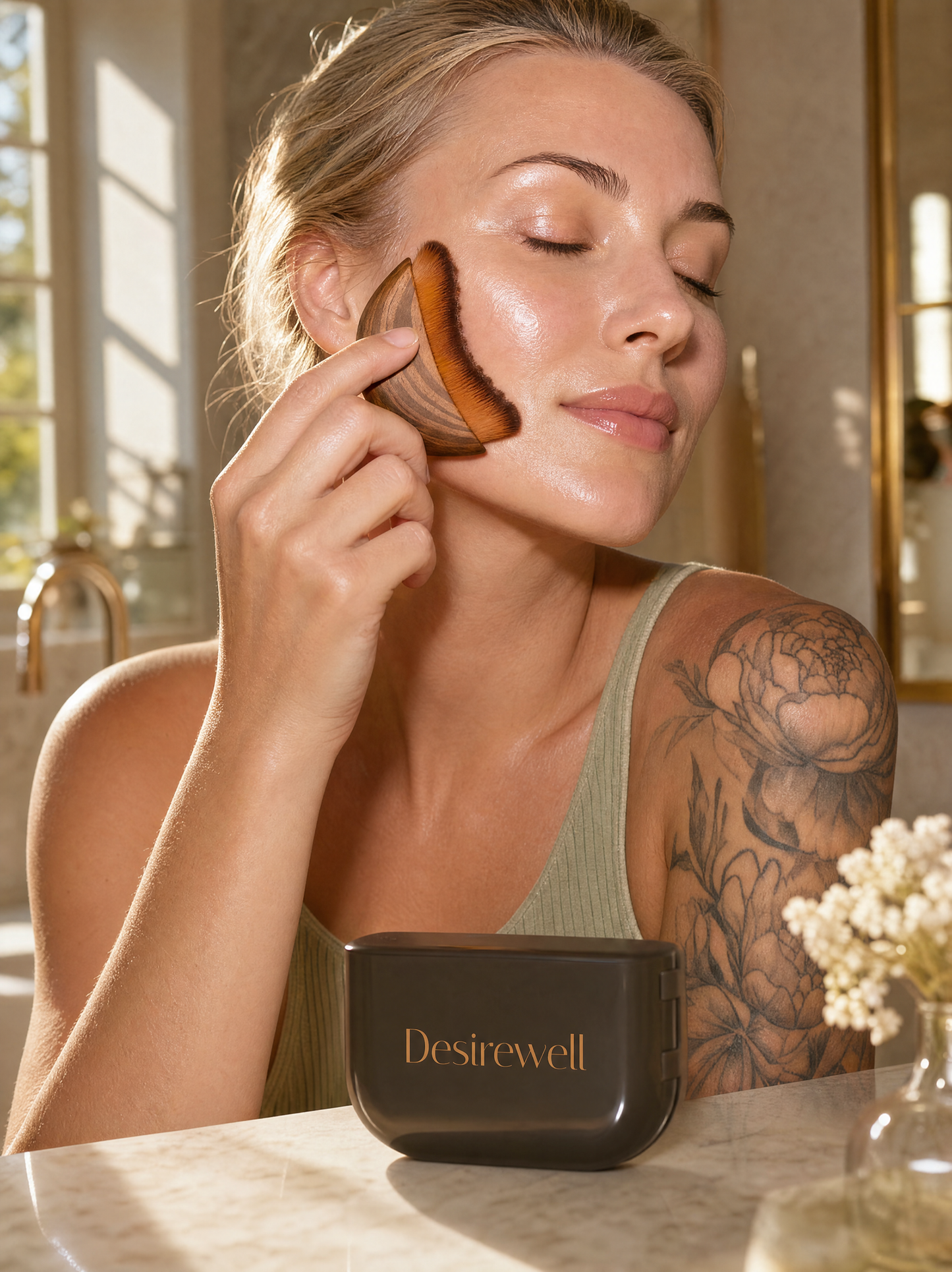 Desirewell Gua Sha Sculpting Brush